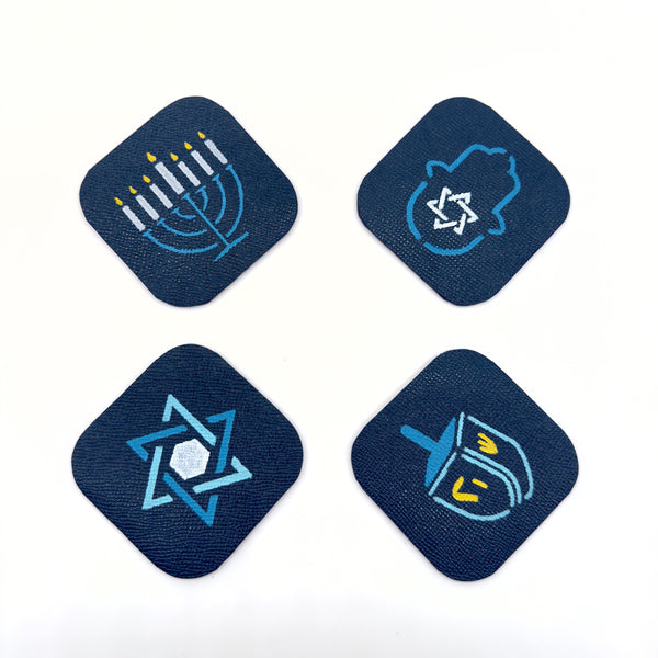 Hanukkah Leather Coasters Making Class